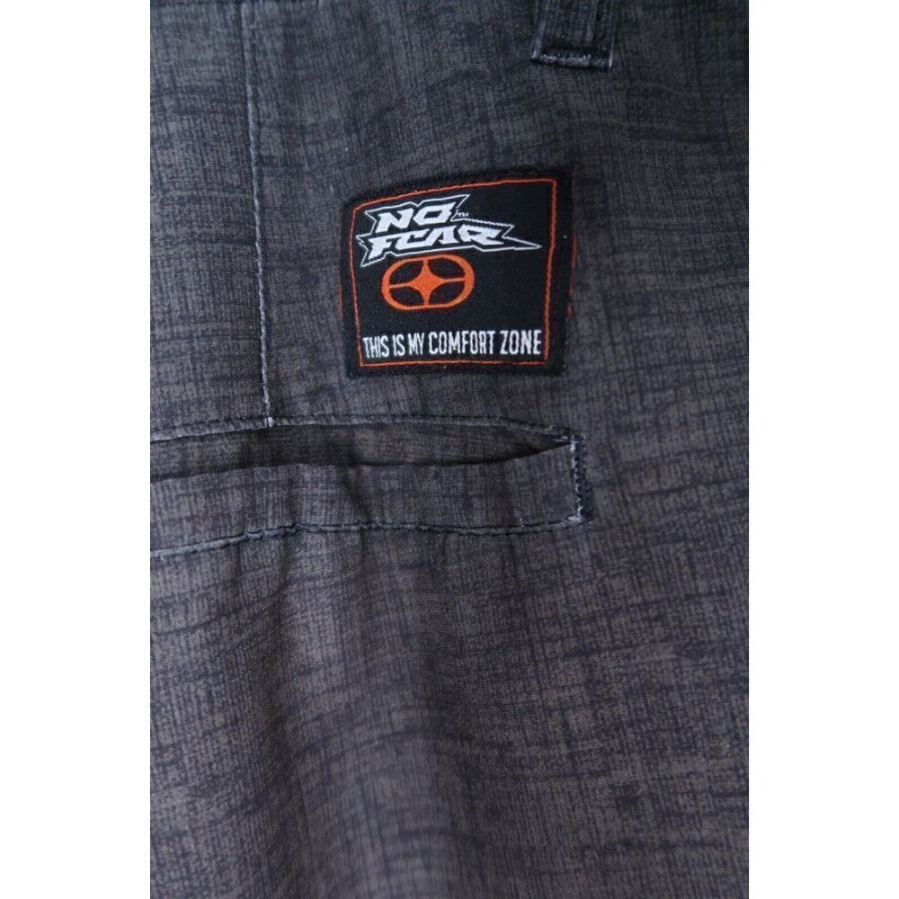 No Fear Shorts Performance Wear Black Hybrid Surf Beach Cargo Utility Men's 40 - Picture 7 of 9